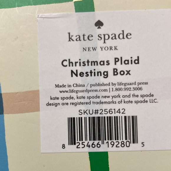 Kate Spade M/L Nesting Storage Boxes (set of 2) - Picture 10 of 10